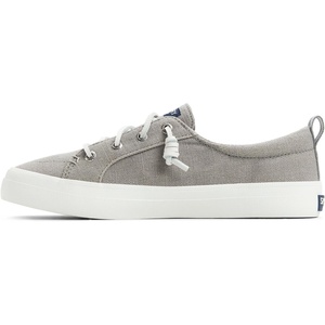 Sperry Women’s Crest Vibe Canvas Sneaker(Grey)
