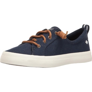 Sperry Women’s Crest Vibe Canvas Sneaker(Linen Navy)