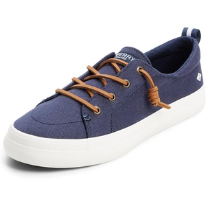 Sperry Women’s Crest Vibe Canvas Sneaker(Navy)