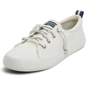 Sperry Women’s Crest Vibe Canvas Sneaker(White)