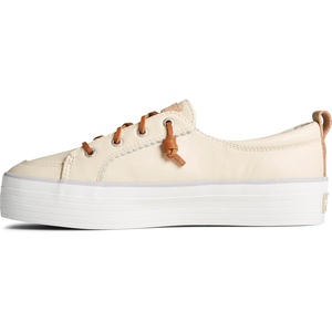 Sperry Womens Crest Vibe Platform Sneaker(Off-white)