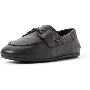 Sperry Women’s Slimboat Leather Boat Shoe(Black)