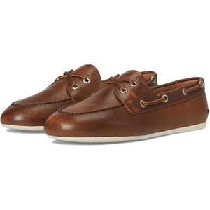 Sperry Women’s Slimboat Leather Boat Shoe(Tan)