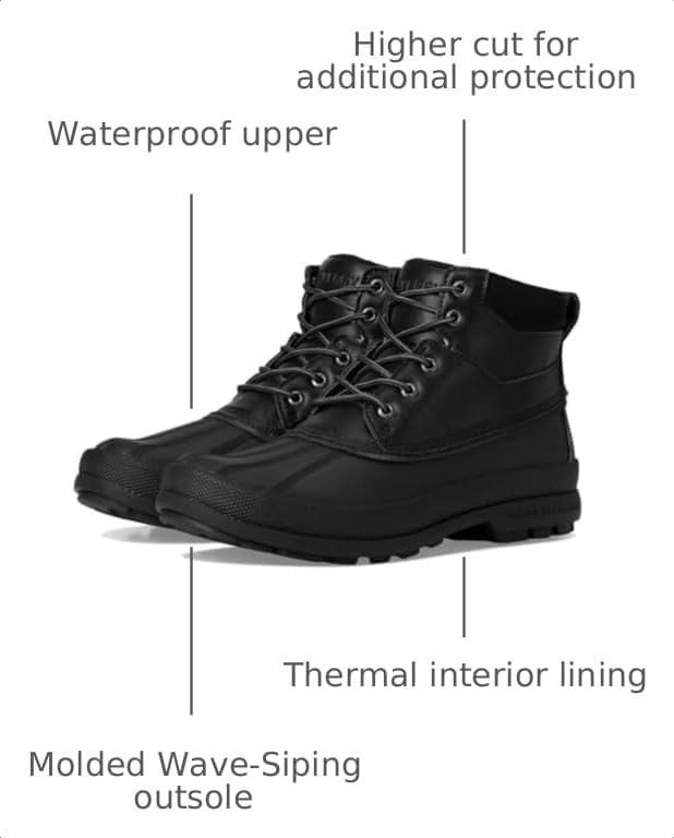 image:imageSperry Mens Cold Bay Chukka Waterproof BootBlack