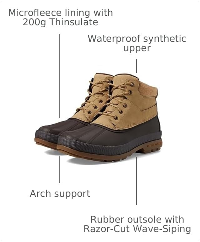 image:imageSperry Mens Cold Bay Chukka Waterproof BootTan