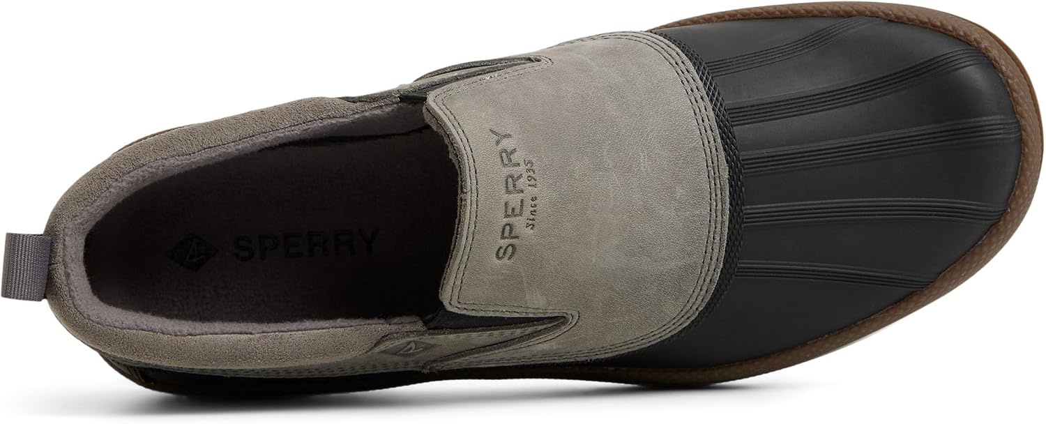 image:imageSperry Mens Coldbay Leather Waterproof Duck BootCharcoal