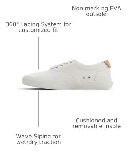 image:imageSperry Mens Helm CVO Canvas SneakerWhiteWhite