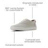 Sperry Mens Helm CVO Canvas Sneaker(Grey)