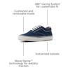 Sperry Mens Helm CVO Canvas Sneaker(Navy)