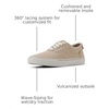 Sperry Mens Helm CVO Canvas Sneaker(Taupe)