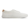 Sperry Mens Helm CVO Canvas Sneaker(White/White)