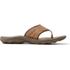 Sperry Men’s Outerbanks Leather Flip Flop Sandal(Brown)