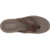 Sperry Men’s Outerbanks Leather Flip Flop Sandal(Smooth Brown)