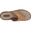 Sperry Men’s Outerbanks Leather Flip Flop Sandal(Tan)
